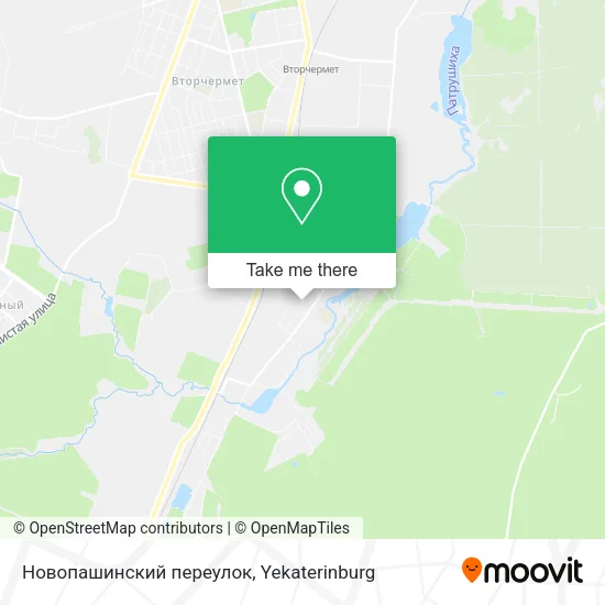 Новопашинский переулок map