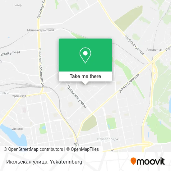 Июльская улица map