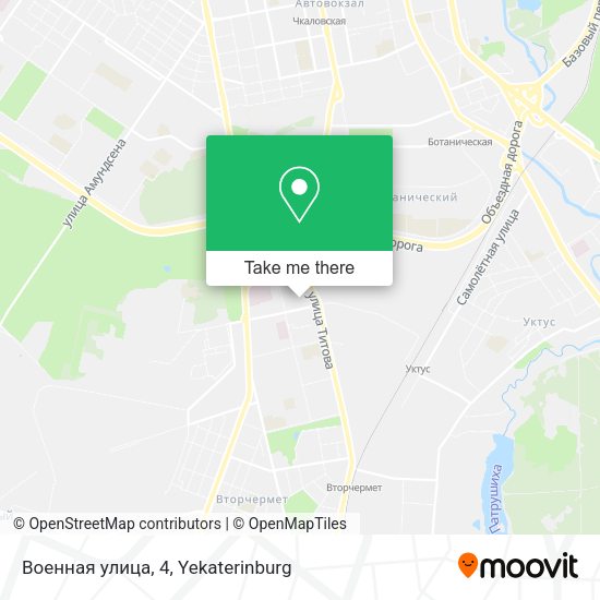 Военная улица, 4 map