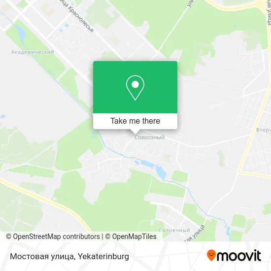 Мостовая улица map