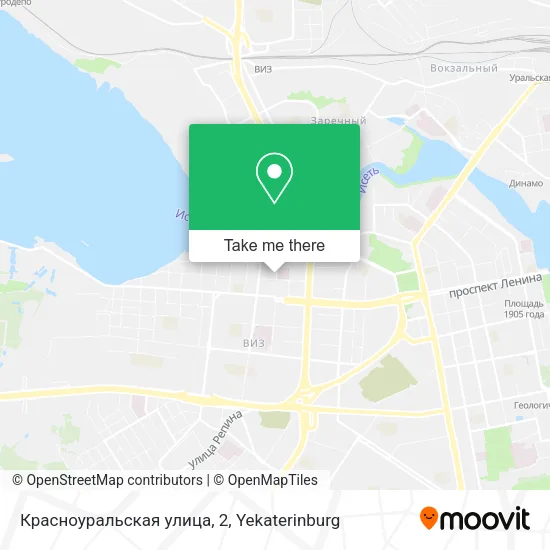 Красноуральская улица, 2 map