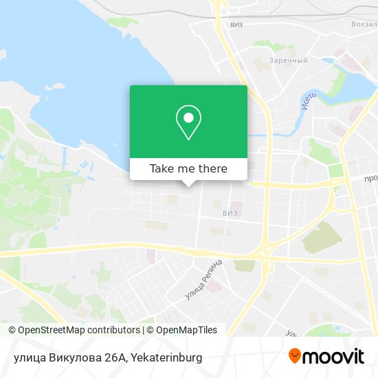 улица Викулова 26А map
