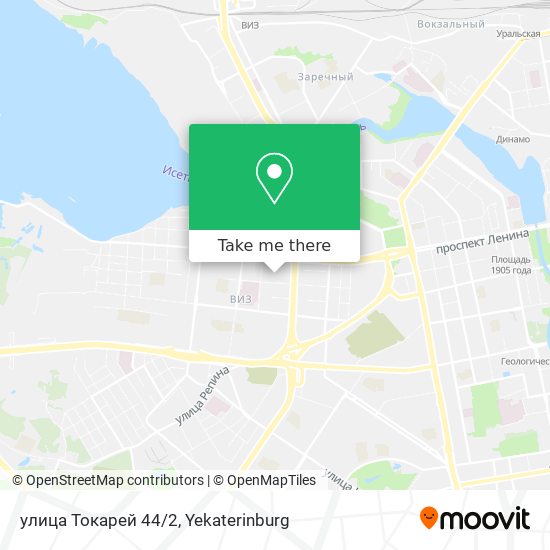 улица Токарей 44/2 map
