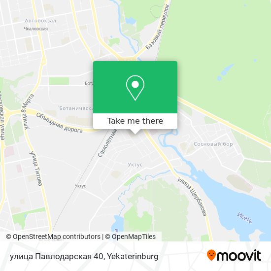 улица Павлодарская 40 map