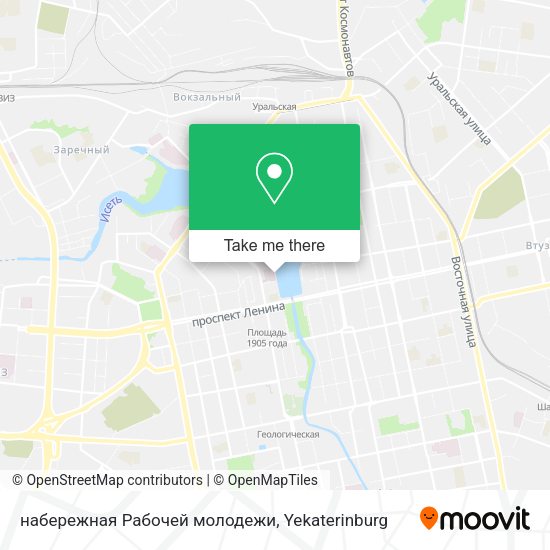 набережная Рабочей молодежи map