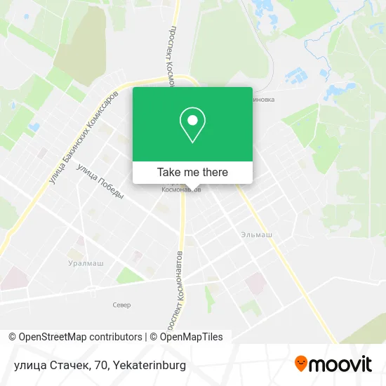 улица Стачек, 70 map