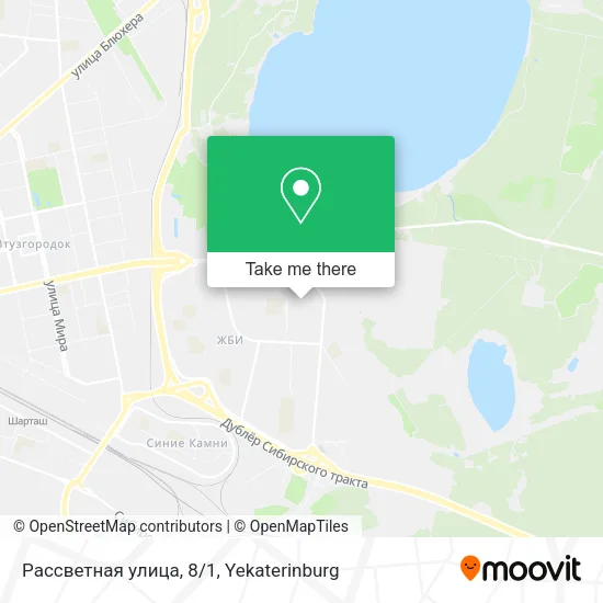 Рассветная улица, 8/1 map