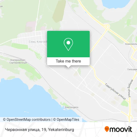 Червонная улица, 19 map