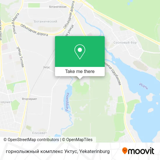 горнолыжный комплекс Уктус map