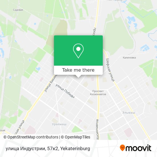 улица Индустрии, 57к2 map