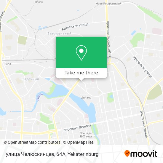 улица Челюскинцев, 64А map
