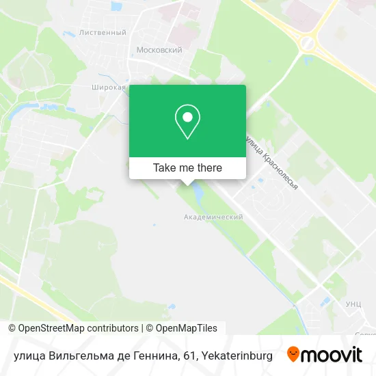 улица Вильгельма де Геннина, 61 map