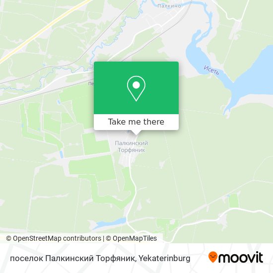 поселок Палкинский Торфяник map