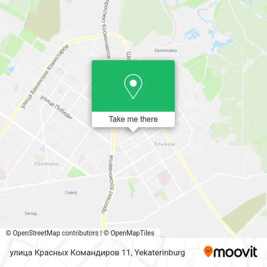 улица Красных Командиров 11 map