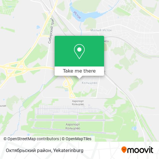 Октябрьский район map