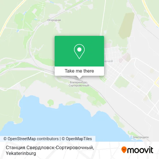 Станция Свердловск-Сортировочный map