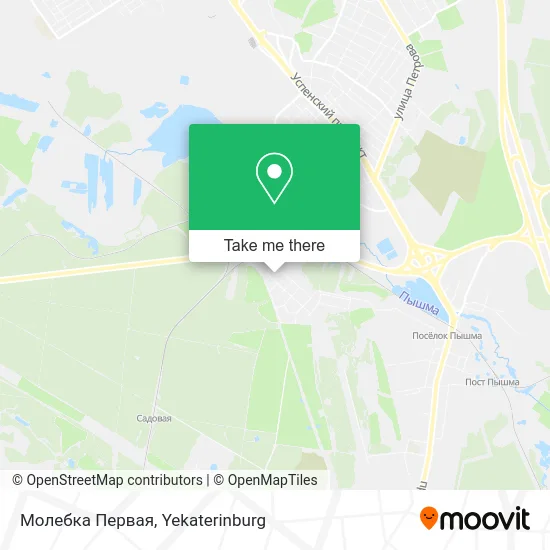 Молебка Первая map