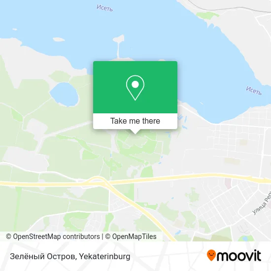 Зелëный Остров map