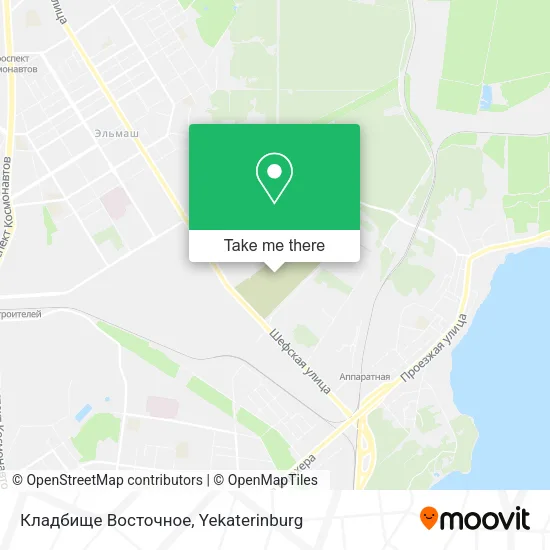 Кладбище Восточное map