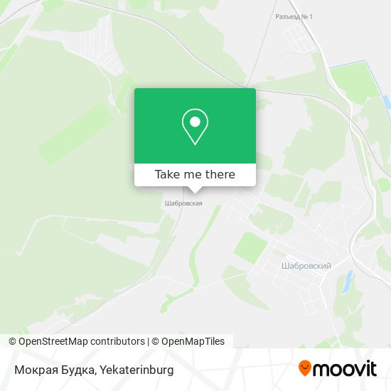 Мокрая Будка map