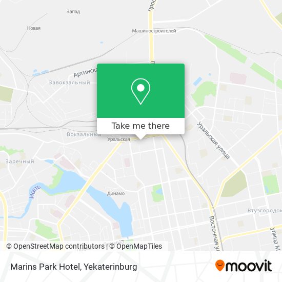 Marins Park Hotel map