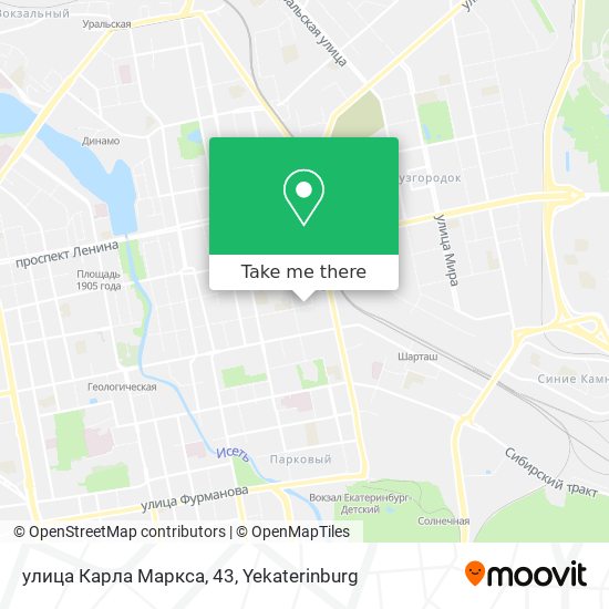 улица Карла Маркса, 43 map