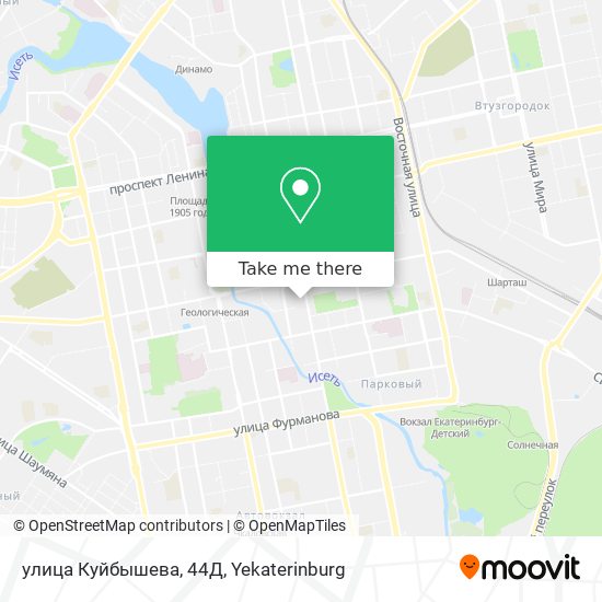 улица Куйбышева, 44Д map