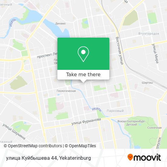 улица Куйбышева 44 map