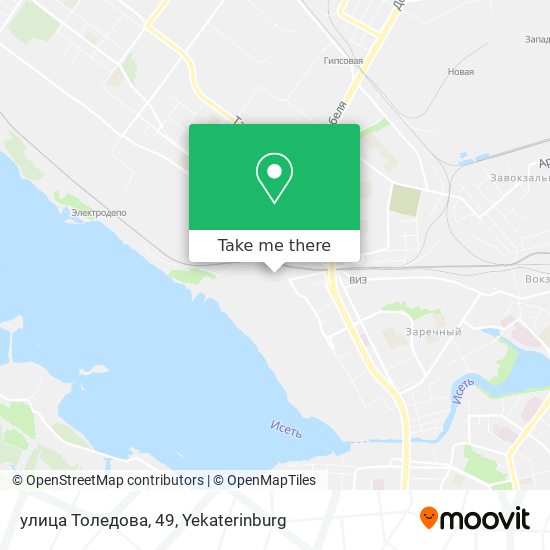 улица Толедова, 49 map