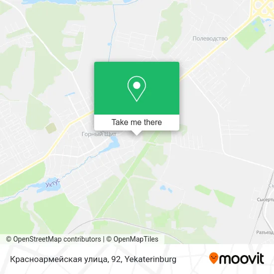 Красноармейская улица, 92 map