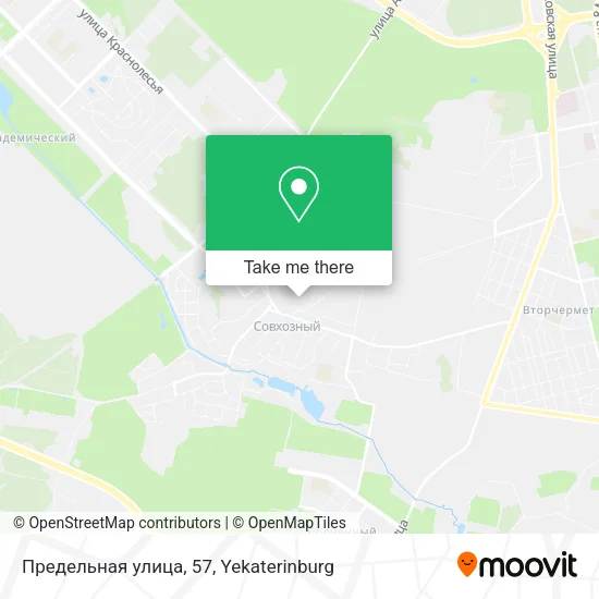 Предельная улица, 57 map