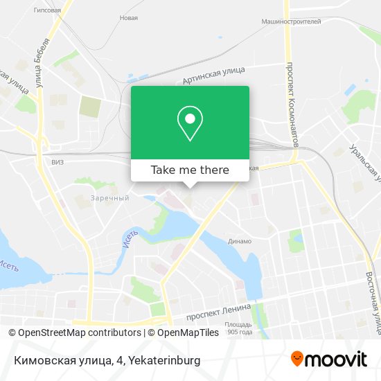 Кимовская улица, 4 map