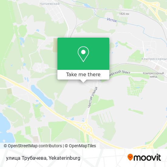 улица Трубачева map