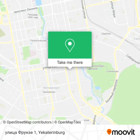 улица Фрунзе 1 map