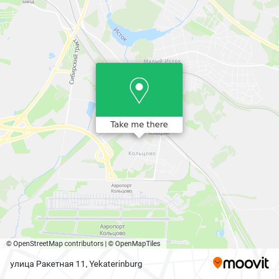 улица Ракетная 11 map