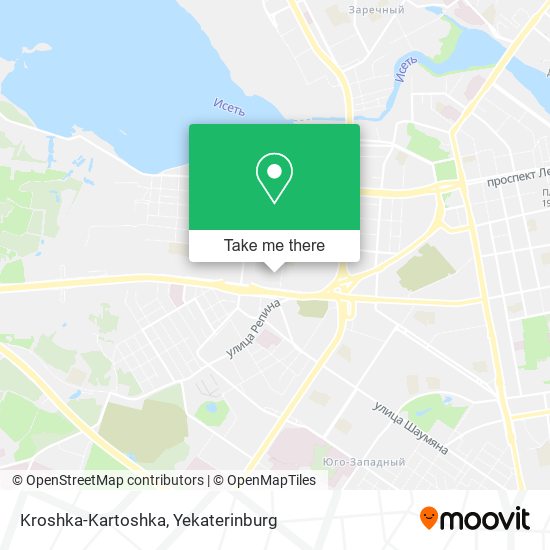 Kroshka-Kartoshka map