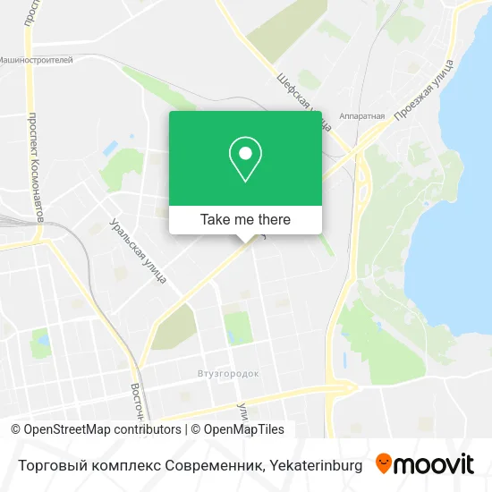 Торговый комплекс Современник map