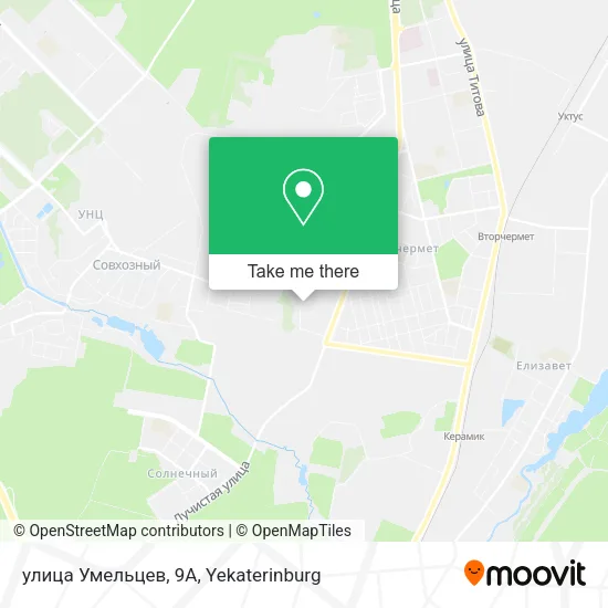 улица Умельцев, 9А map