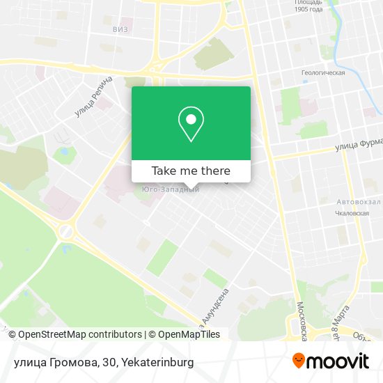 улица Громова, 30 map