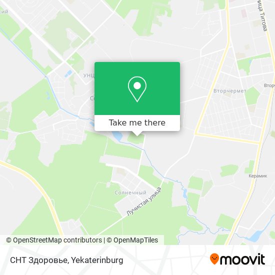 СНТ Здоровье map