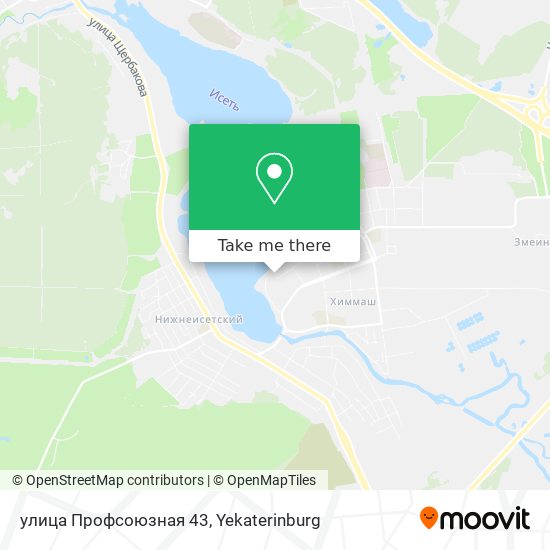 улица Профсоюзная 43 map