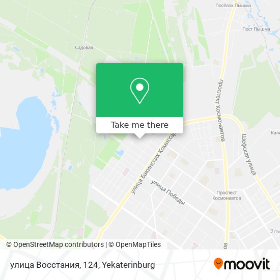 улица Восстания, 124 map