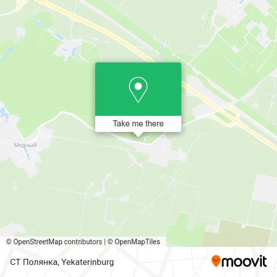 СТ Полянка map