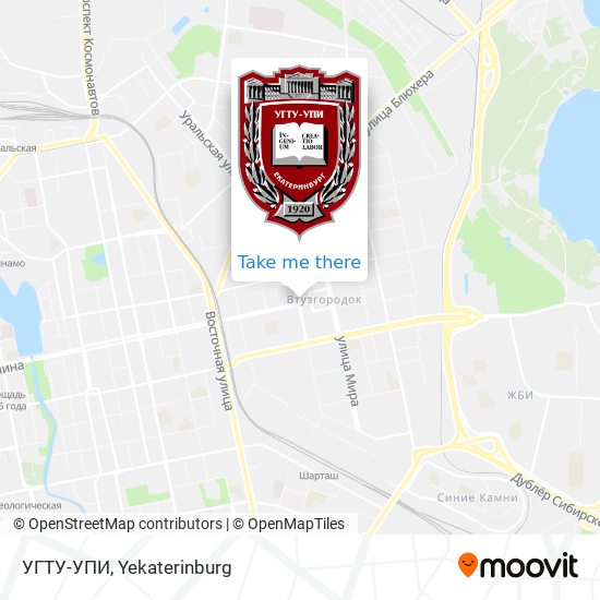 УГТУ-УПИ map