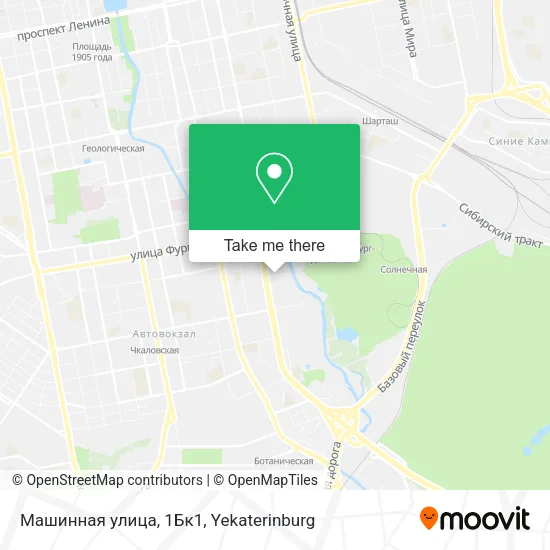 Машинная улица, 1Бк1 map