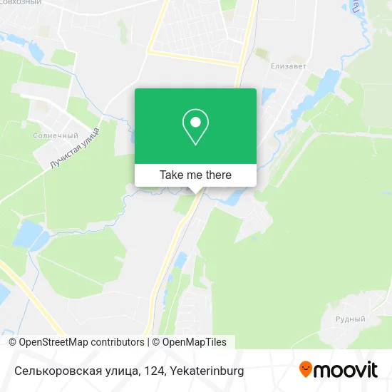 Селькоровская улица, 124 map