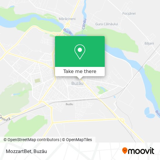 MozzartBet map