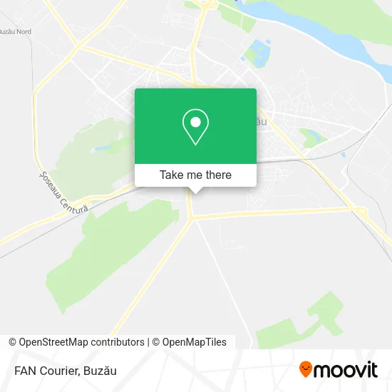 FAN Courier map