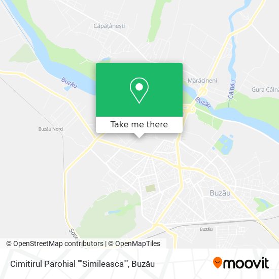 Cimitirul Parohial ""Simileasca"" map