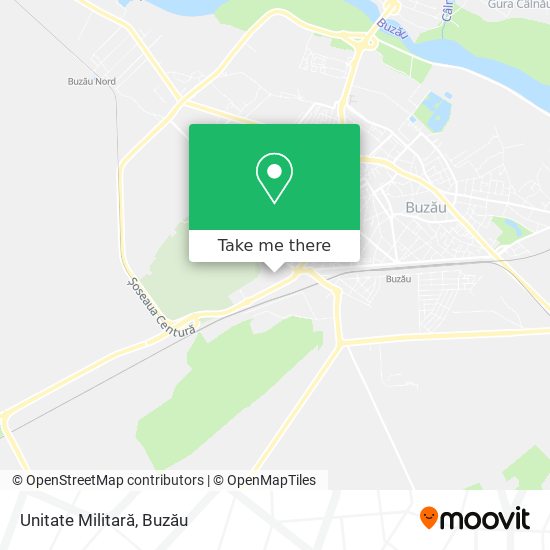 Unitate Militară map